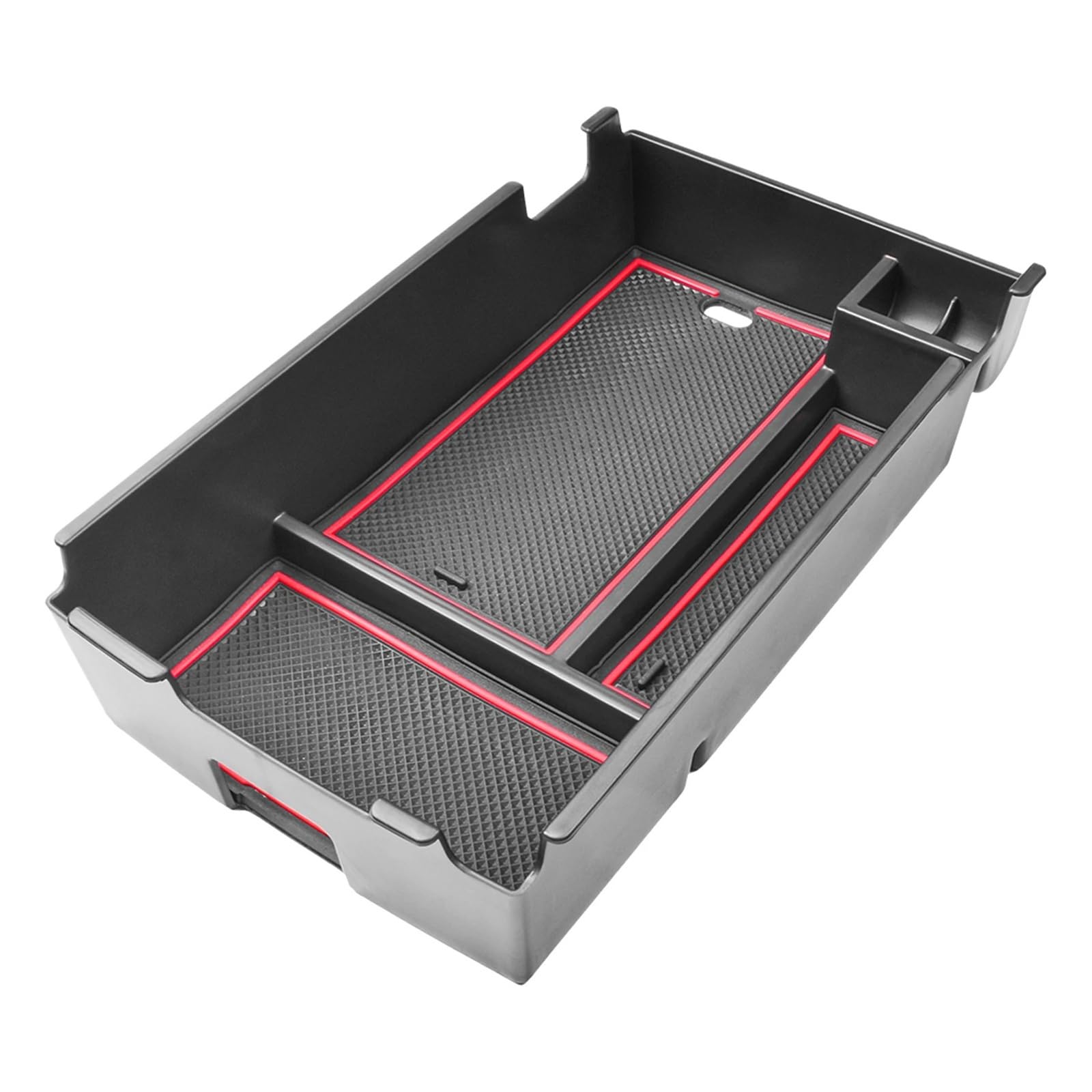 ATATKTHTys Center Console Organizer Kompatibel for 2018 2019 2020 2021 2022 2023 2024 Armlehne Aufbewahrungsbox Versteckte Box Autozubehör(A2) von ATATKTHTys