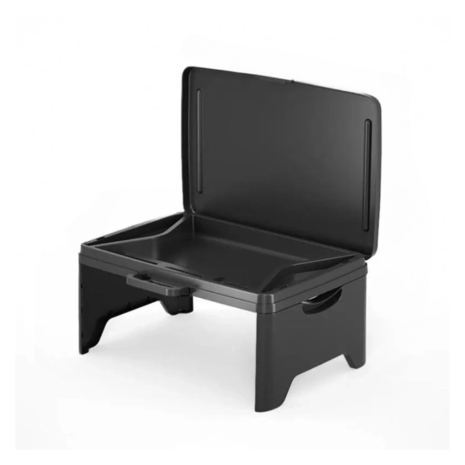 ATATKTHTys Faltbarer Schoßschreibtisch fürs Auto, tragbarer Büroschreibtisch, platzsparende Ablage, Tisch, Lesepult, Autozubehör(Black) von ATATKTHTys