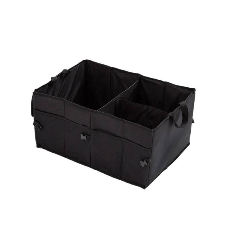 ATATKTHTys Kofferraum-Aufbewahrungsbox, zusammenklappbarer Organizer mit Mehreren Taschen for den Rücksitz, kompatibel mit Peugeot 206 307 308 3008 207 208 407 2008 205 607 von ATATKTHTys