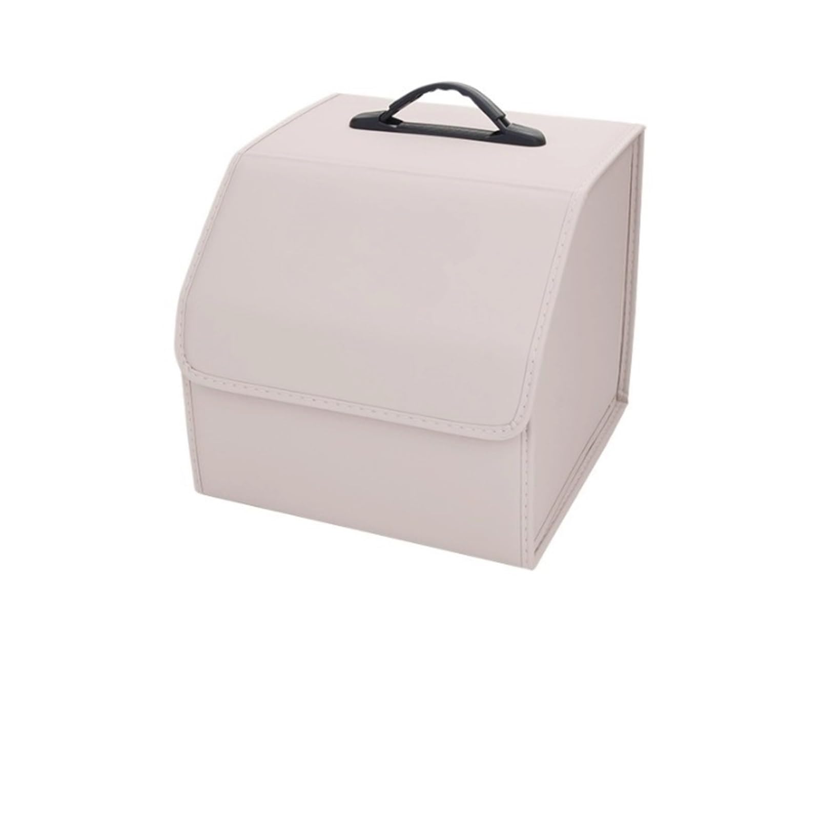 ATATKTHTys Kofferraum-Organizer, Aufbewahrungsbox, Leder, Camping, zusammenklappbar, Gepäckkoffer, kompatibel mit Audi Q5 Q7 Q3 A3 A4 A6 A5 A1 S1 S3 S4 RS5 RS6 A7 A8 Q2 R(Beige-S-1pc) von ATATKTHTys