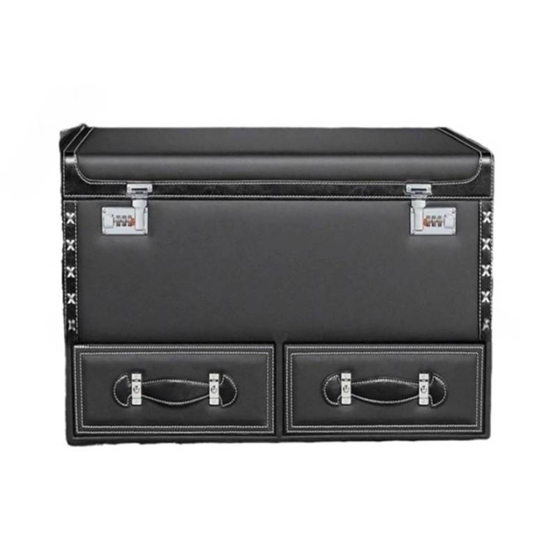 ATATKTHTys Kofferraum-Organizer-Box mit großer Kapazität, Aufbewahrungstasche for Auto-Mehrzweckwerkzeuge, for Verstauen, Aufräumen, Zusammenklappen for Aufbewahrungsbox(Black) von ATATKTHTys