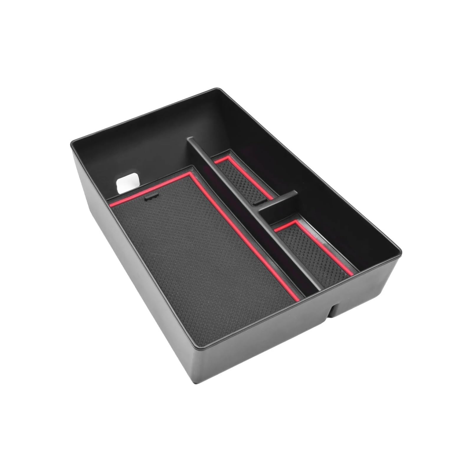 ATATKTHTys Kompatibel for BMW X5 G05/X6 G06/X7 G07 2023 2024 2025 Mittelkonsole Armaturenbrett Ablage Armlehne Aufbewahrungsbox Bord Organizer Zubehör(Armrest Box red) von ATATKTHTys