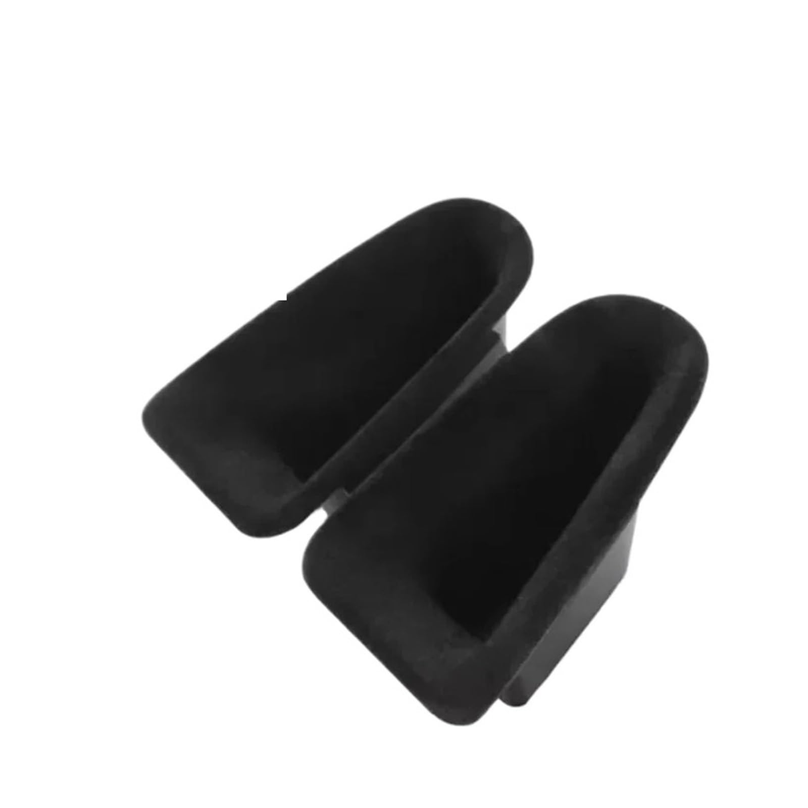 ATATKTHTys Kompatibel for Benz A CLA-Klasse W177 C118 A200 2019–24, schwarzes ABS, Aufbewahrungsbox for Autotürgriffe, Behälter, Organizer, Fach, Halter, Verkleidung(ABS Front) von ATATKTHTys
