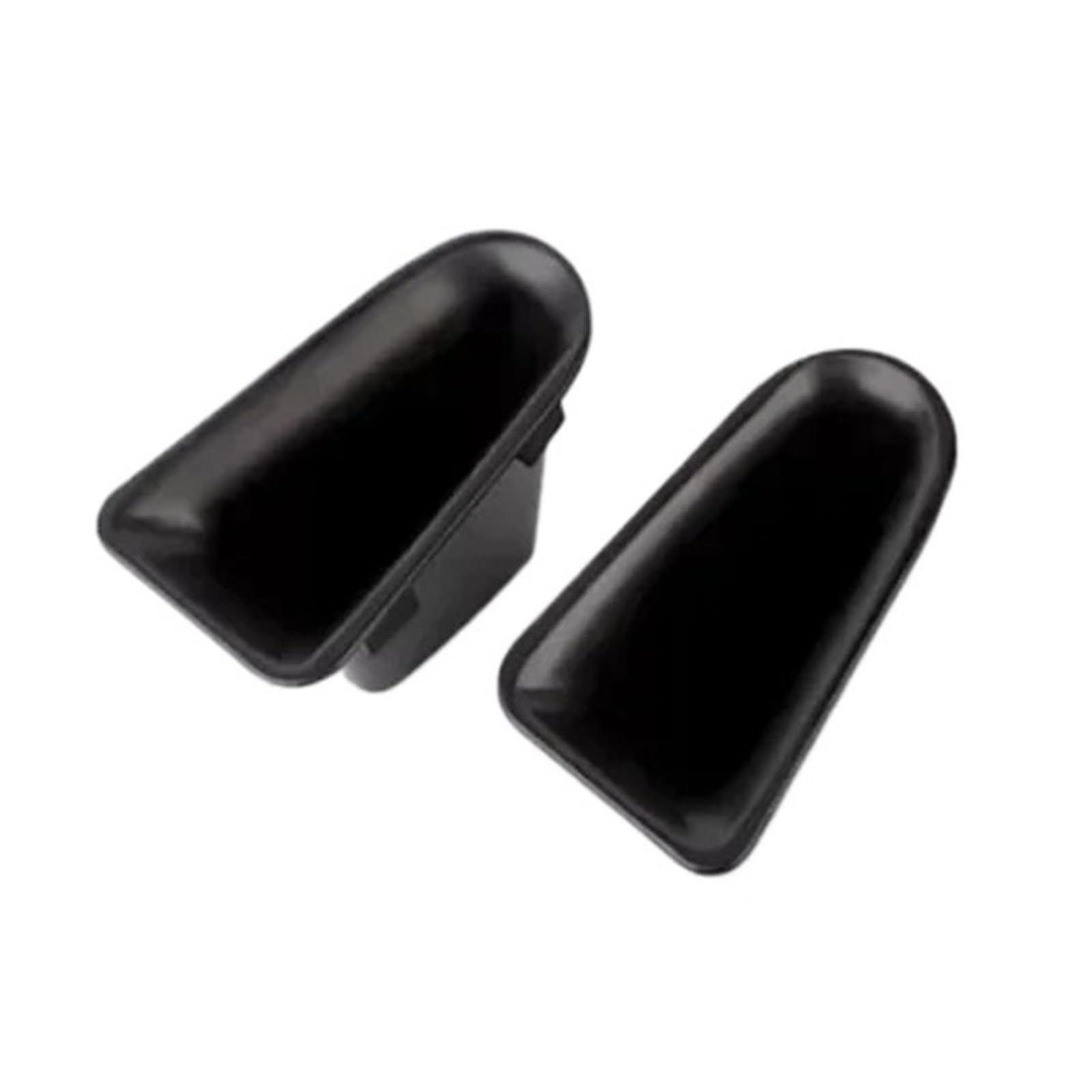 ATATKTHTys Kompatibel for Benz A CLA-Klasse W177 C118 A200 2019–24, schwarzes ABS, Aufbewahrungsbox for Autotürgriffe, Behälter, Organizer, Fach, Halter, Verkleidung(ABS Plastic Front) von ATATKTHTys