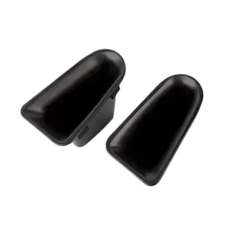 ATATKTHTys Kompatibel for Benz A CLA-Klasse W177 C118 A200 2019–24, schwarzes ABS, Aufbewahrungsbox for Autotürgriffe, Behälter, Organizer, Fach, Halter, Verkleidung(ABS Plastic Front) von ATATKTHTys