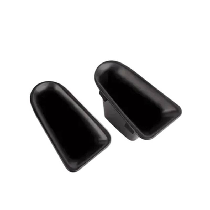 ATATKTHTys Kompatibel for Benz A CLA-Klasse W177 C118 A200 2019–24, schwarzes ABS, Aufbewahrungsbox for Autotürgriffe, Behälter, Organizer, Fach, Halter, Verkleidung(ABS Plastic Rear) von ATATKTHTys