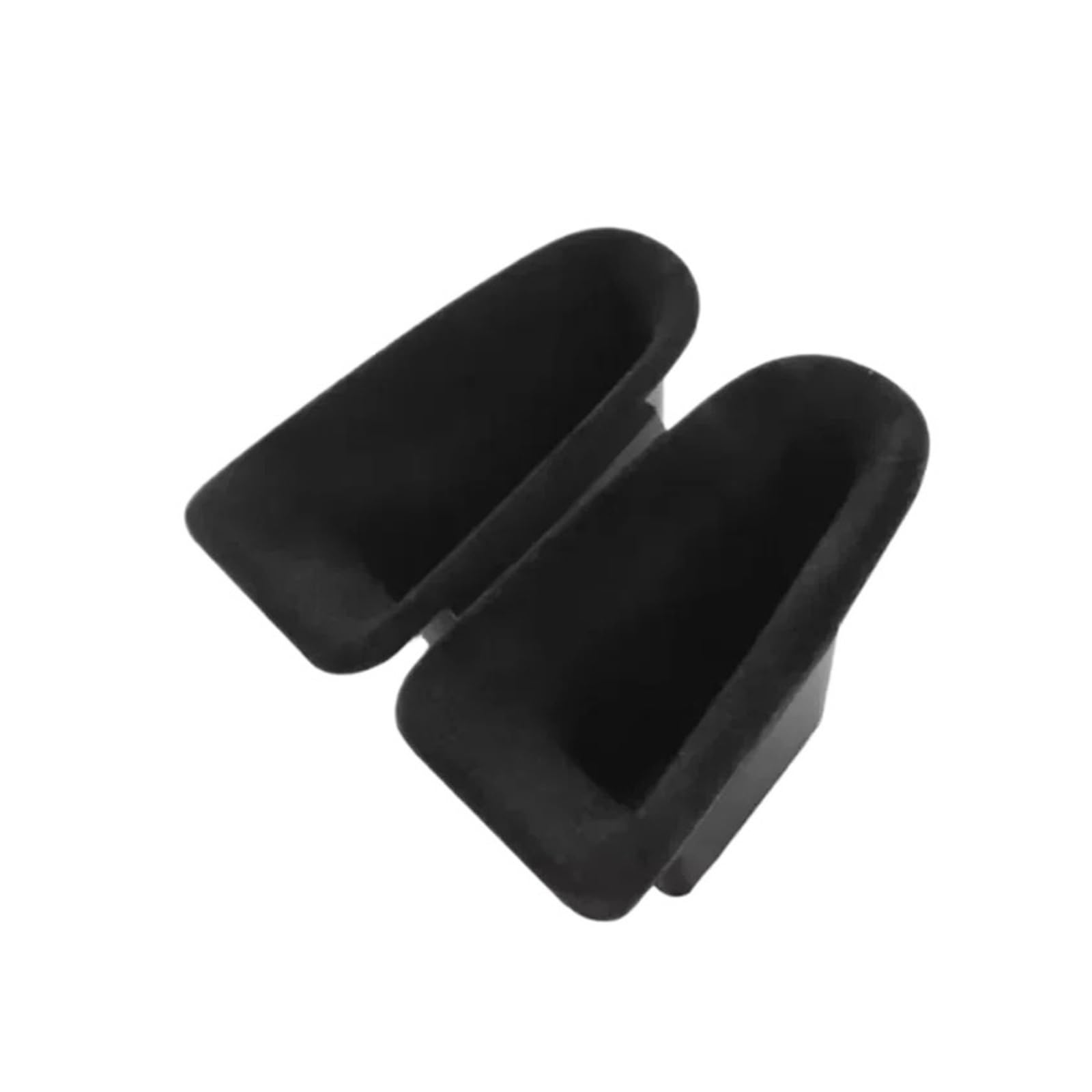 ATATKTHTys Kompatibel for Benz A CLA-Klasse W177 C118 A200 2019–24, schwarzes ABS, Aufbewahrungsbox for Autotürgriffe, Behälter, Organizer, Fach, Halter, Verkleidung(ABS Rear) von ATATKTHTys
