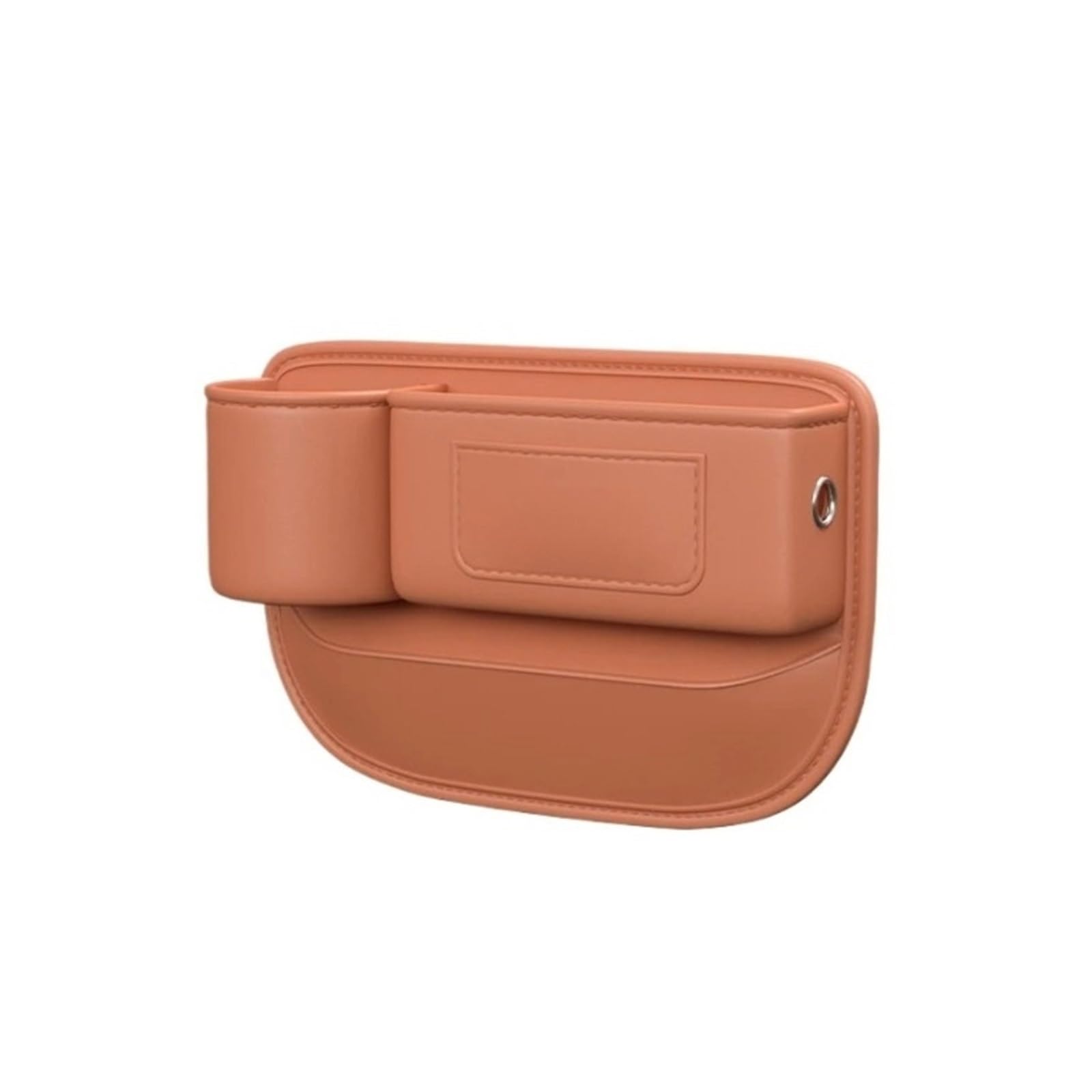 ATATKTHTys Kompatibel for Chery ICAR 03 2024 Sitzlücken-Aufbewahrungsbox aus Leder for den Autoinnenraum(APRICOT) von ATATKTHTys