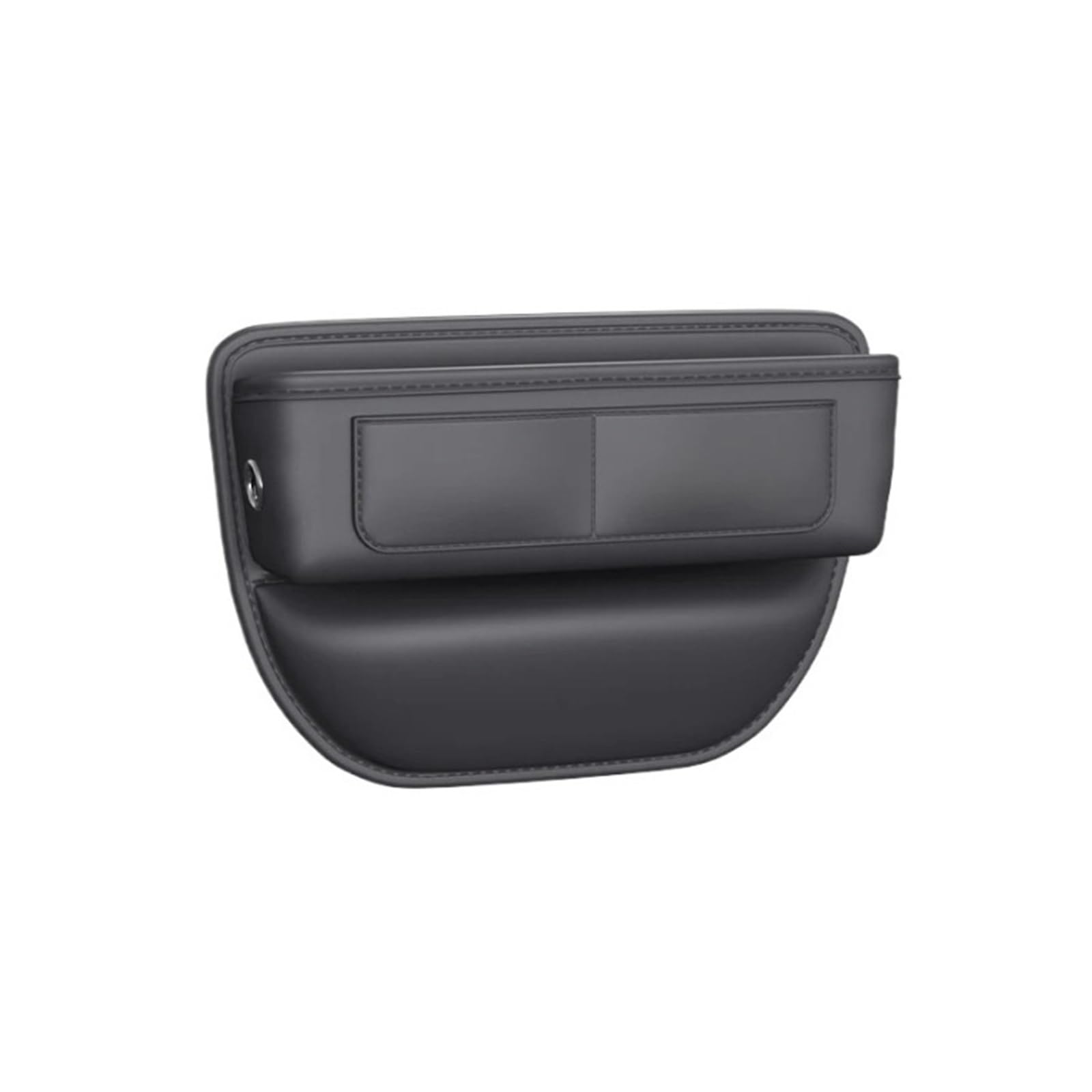 ATATKTHTys Kompatibel for Chery ICAR 03 2024 Sitzlücken-Aufbewahrungsbox aus Leder for den Autoinnenraum(Gray1) von ATATKTHTys