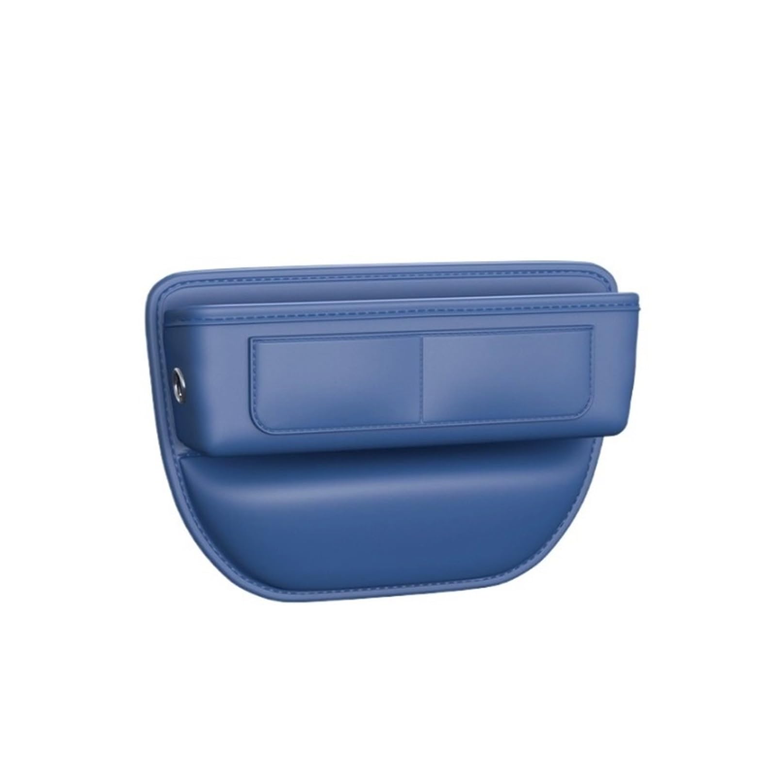 ATATKTHTys Kompatibel for Chery ICAR 03 2024 Sitzlücken-Aufbewahrungsbox aus Leder for den Autoinnenraum(Orange1) von ATATKTHTys
