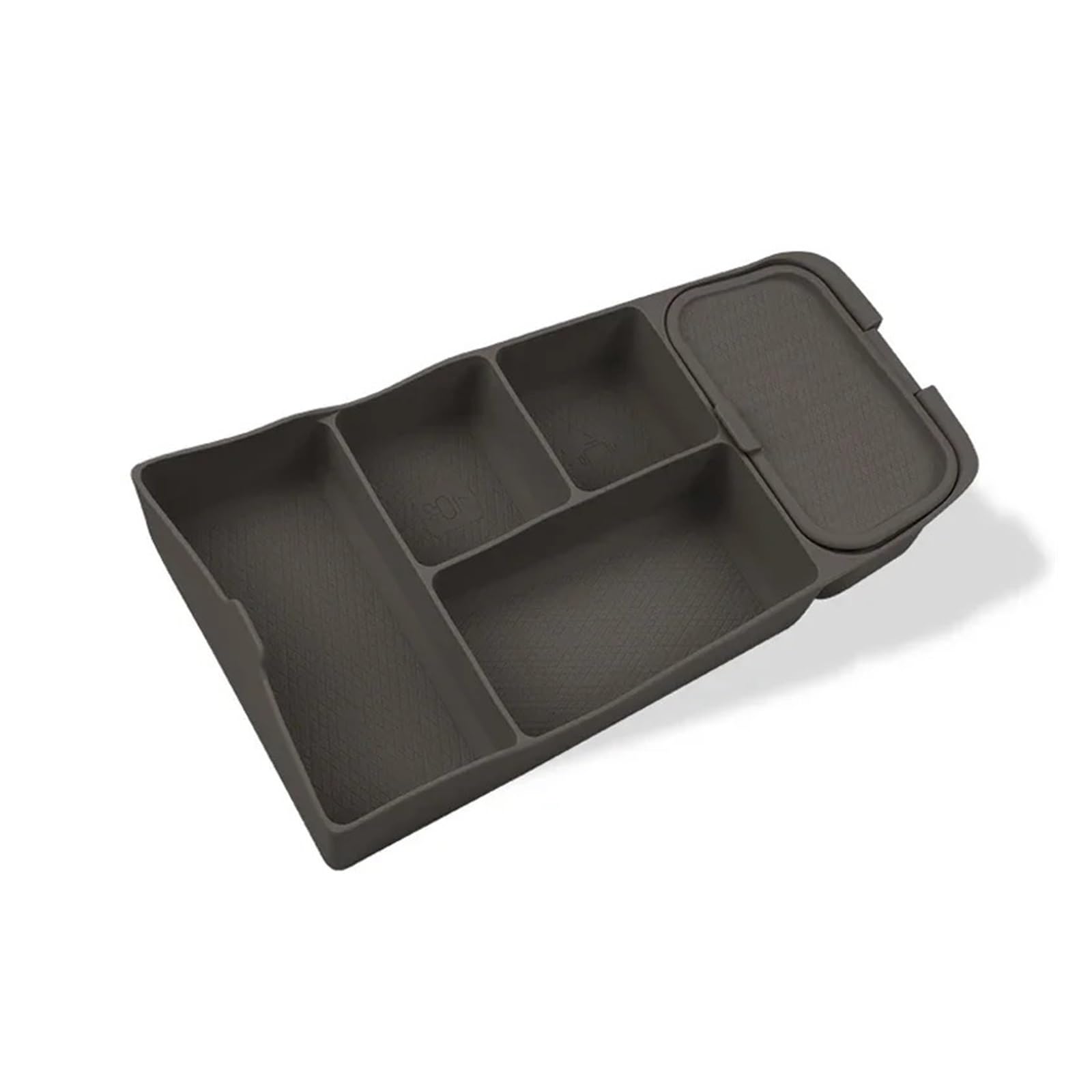 ATATKTHTys Kompatibel for DENZA D9 2022-2024 Auto Zentrale Armlehne Unten Lagerung Box(Black Coffee) von ATATKTHTys