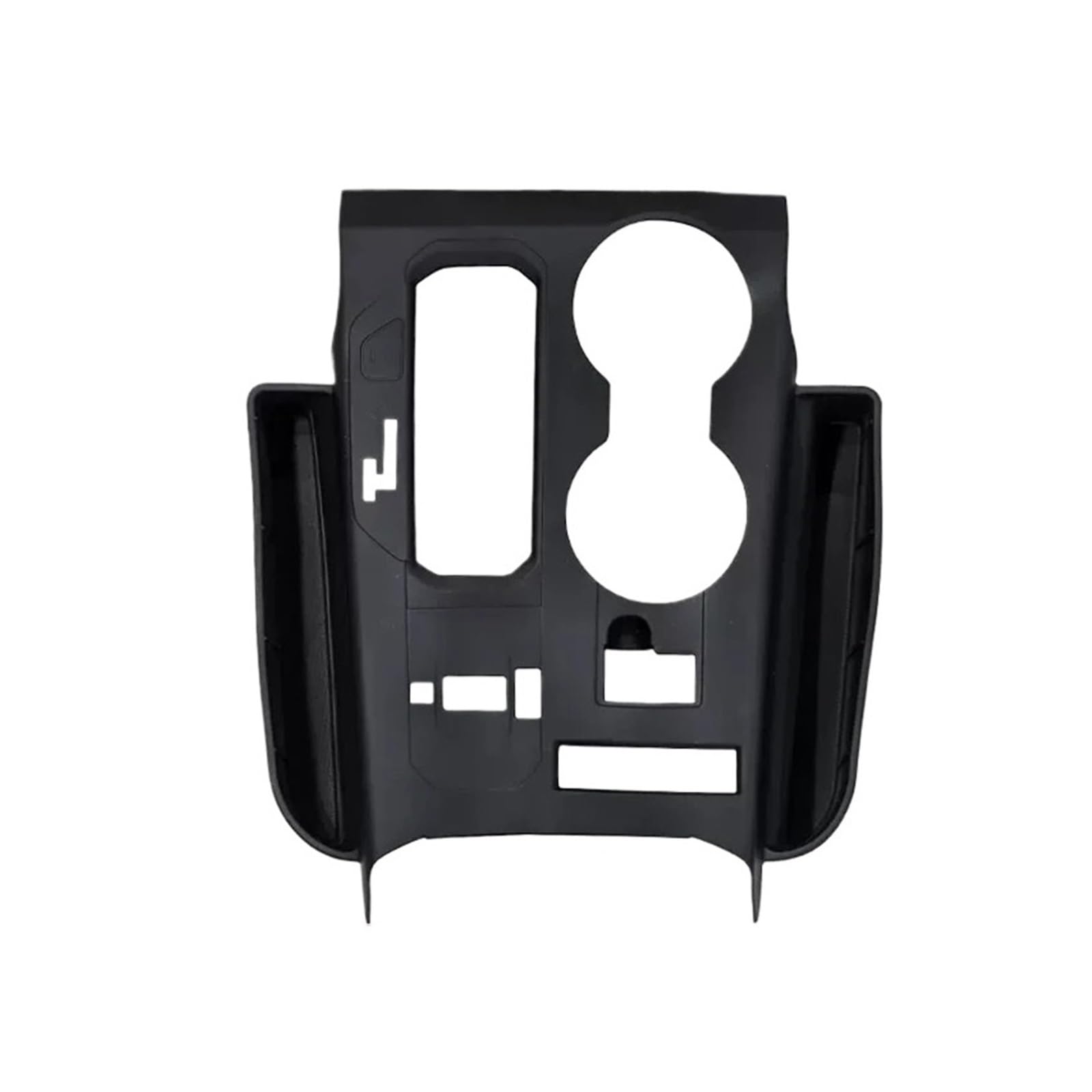 ATATKTHTys Kompatibel for Toyota Highlander U70 2020 2021 2022 2023 2024 Zentralsteuerungspad mit Aufbewahrungsbox, Silikon-Becherpad(9801) von ATATKTHTys