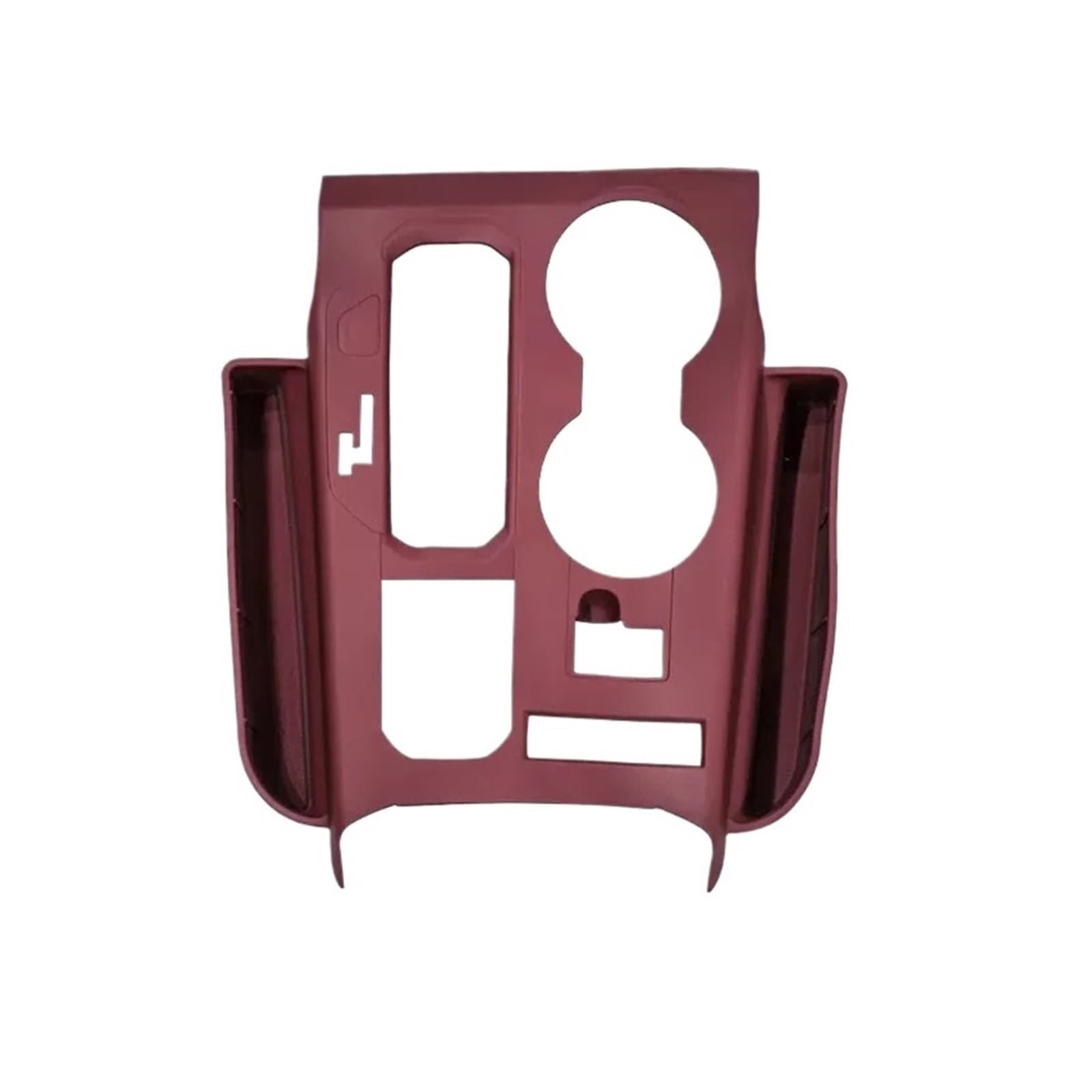 ATATKTHTys Kompatibel for Toyota Highlander U70 2020 2021 2022 2023 2024 Zentralsteuerungspad mit Aufbewahrungsbox, Silikon-Becherpad(9804) von ATATKTHTys