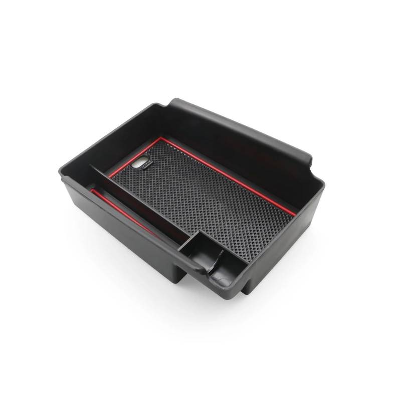 ATATKTHTys Kompatibel mit Skoda Octavia Mk4 2020–2024, Armlehnenbox, Aufbewahrungsbox for die zentrale Steuerung, Container for die Autoinnenausstattung, Octavia Mk4, Zubehör(A) von ATATKTHTys