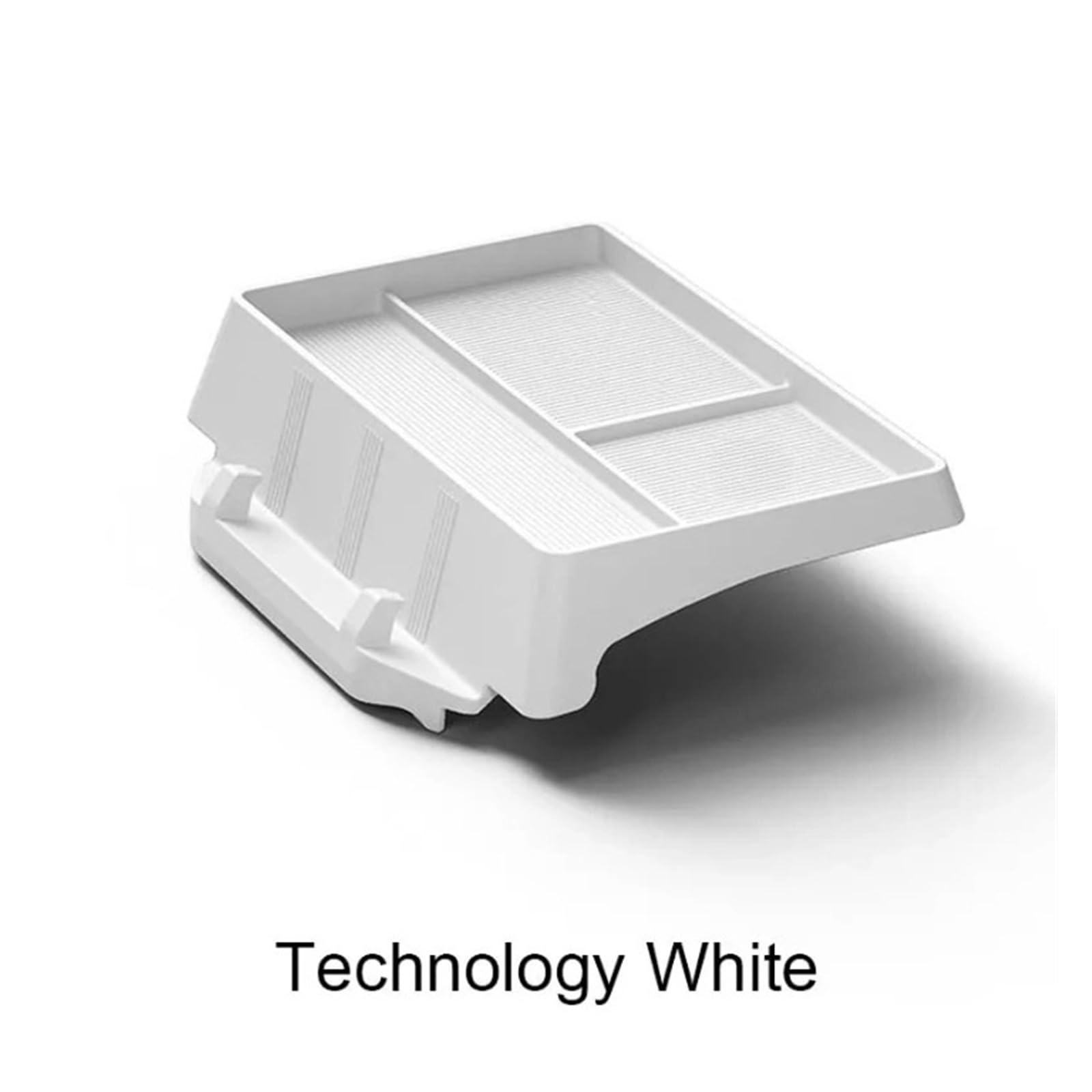 ATATKTHTys Kompatibel mit Tesla Model Y/3 2021–2023, Aufbewahrungsbox for das Armaturenbrett usw., Ablagefach for Handyhalter, Aufbewahrungszubehör for den Autoinnenraum(White-Model Y Old 3) von ATATKTHTys