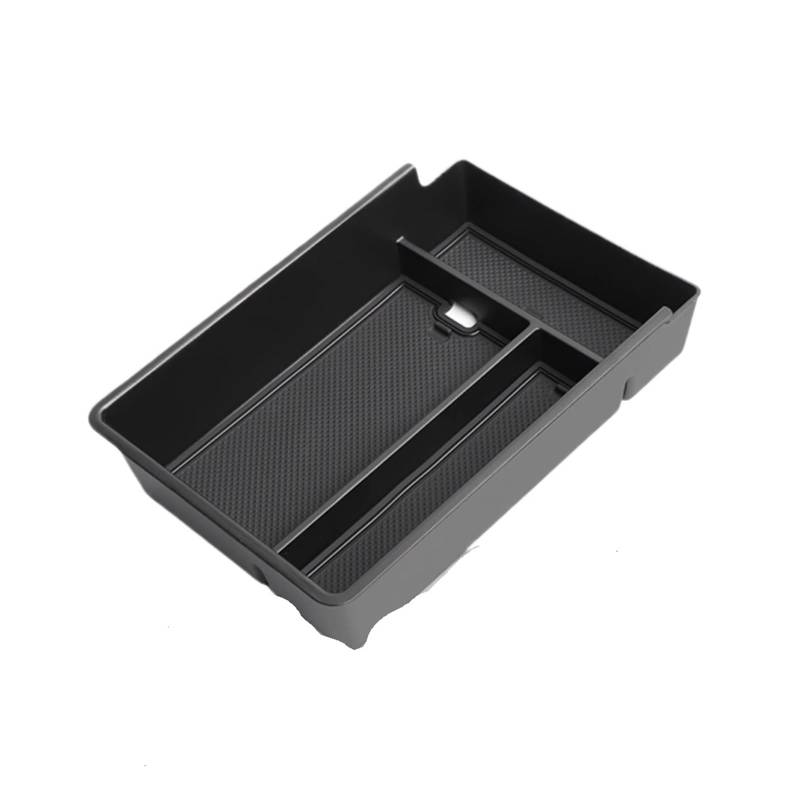 ATATKTHTys Kompatibel mit Xpeng G6 2023 2024, zentrale Aufbewahrungsbox fürs Auto, Getränkehalter, Armaturenbrett-Ablage, Innenausstattung, Organizer, Aufräumen, Schwarz(Armrest Box) von ATATKTHTys
