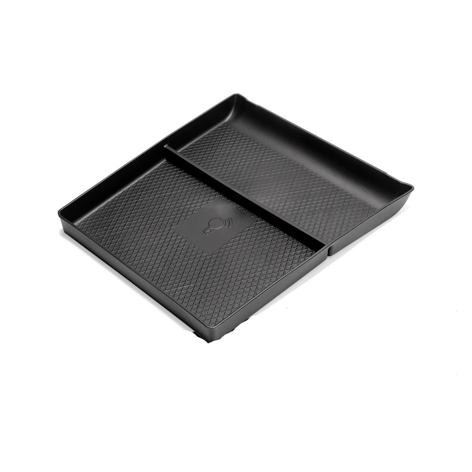 ATATKTHTys Kompatibel mit Xpeng G6 2023 2024, zentrale Aufbewahrungsbox fürs Auto, Getränkehalter, Armaturenbrett-Ablage, Innenausstattung, Organizer, Aufräumen, Schwarz(Central Lower Box) von ATATKTHTys