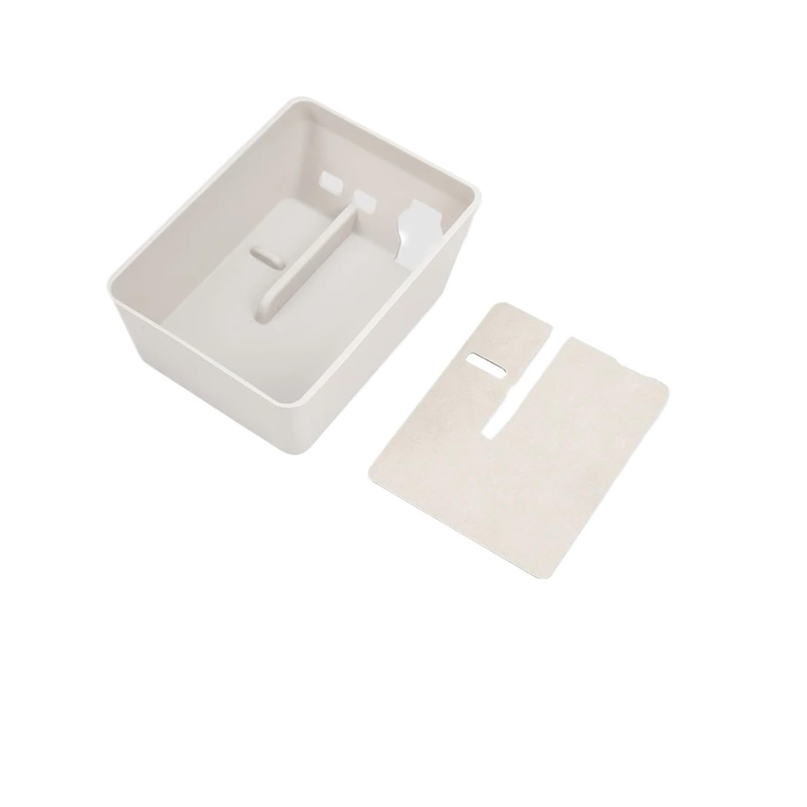 ATATKTHTys Kompatibel mit ZEEKR 001 21-25 Armlehnenbox, Aufbewahrungsbox, spezielle Aufbewahrung for Autodekoration, Autoinnenausstattung(White) von ATATKTHTys