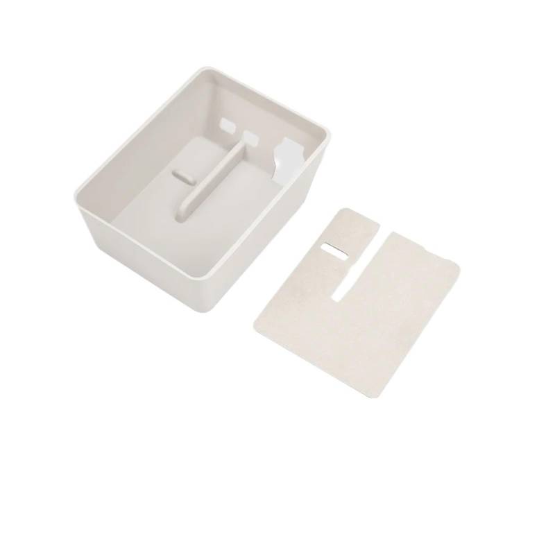 ATATKTHTys Kompatibel mit ZEEKR 001 21-25 Armlehnenbox, Aufbewahrungsbox, spezielle Aufbewahrung for Autodekoration, Autoinnenausstattung(White) von ATATKTHTys