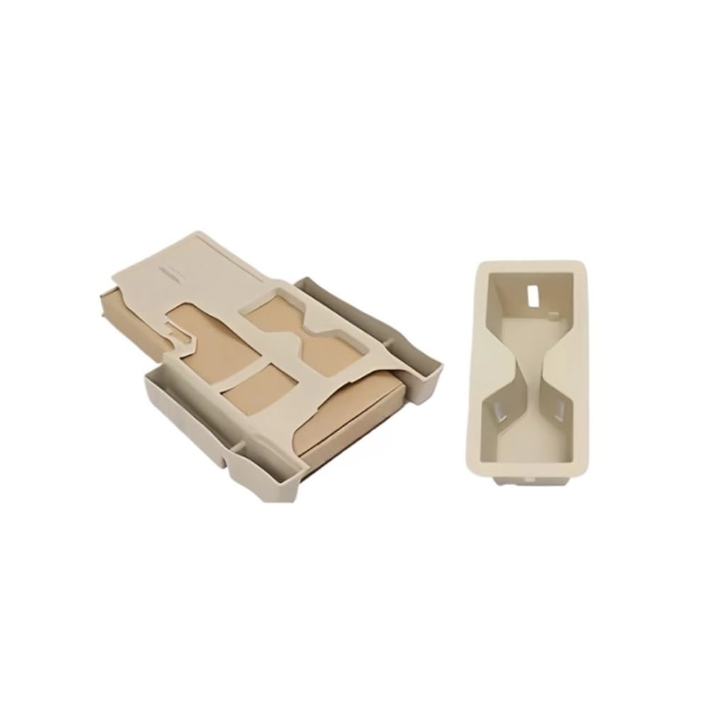 ATATKTHTys [Linkslenker] Auto-Silikon-Schutz for die Mittelkonsole, kompatibel mit der Toyota Land Cruiser LC250 Prado-Serie 2024–2025(2 Pack beige) von ATATKTHTys