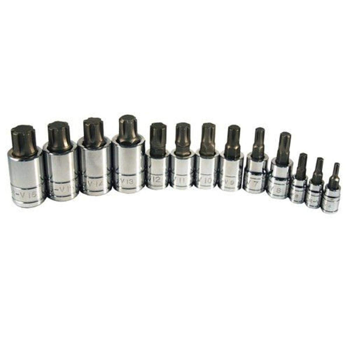ATD Tools 13780 Ribe Bit-Steckschlüsselsatz, 13-teilig ATD Tools 13780 Ribe Bit-Steckschlüsselsatz, 13-teilig von ATD
