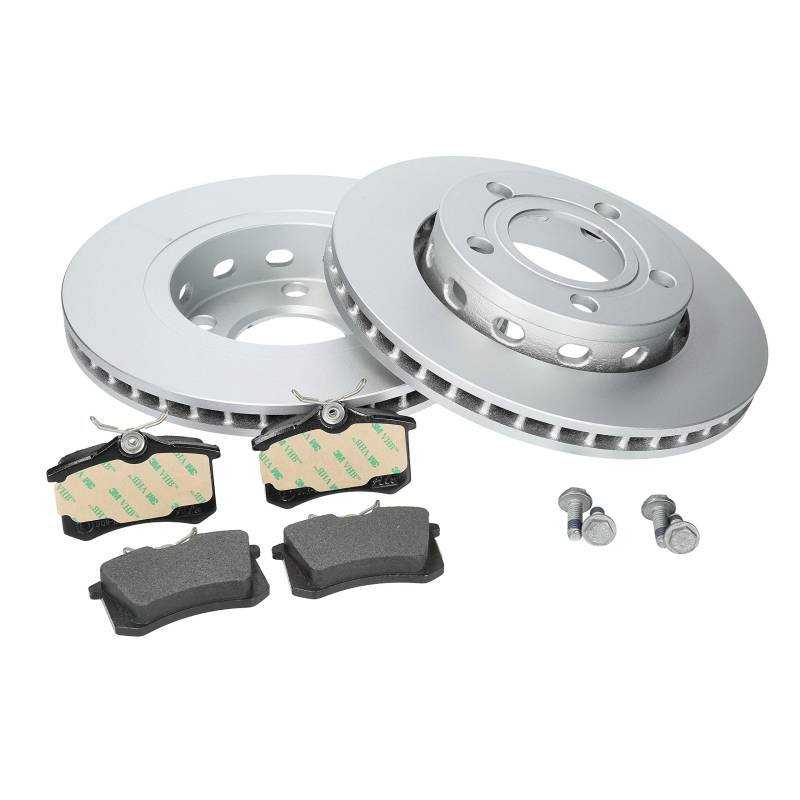 2 Bremsscheiben belüftet 256 mm + Bremsbeläge Hinten von ATE (1420-22617) Bremsensatz Bremsanlage Bremsen-Kit,Bremsenset, Bremsscheiben, Bremsbeläge, Bremsen-Set, Beläge, Bremsbelag, Bremsbelagsatz, von ATE Bundle