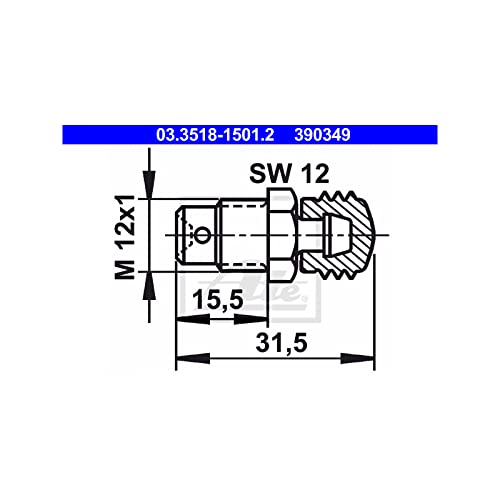ATE 03351815012 Entlüfterventil von ATE