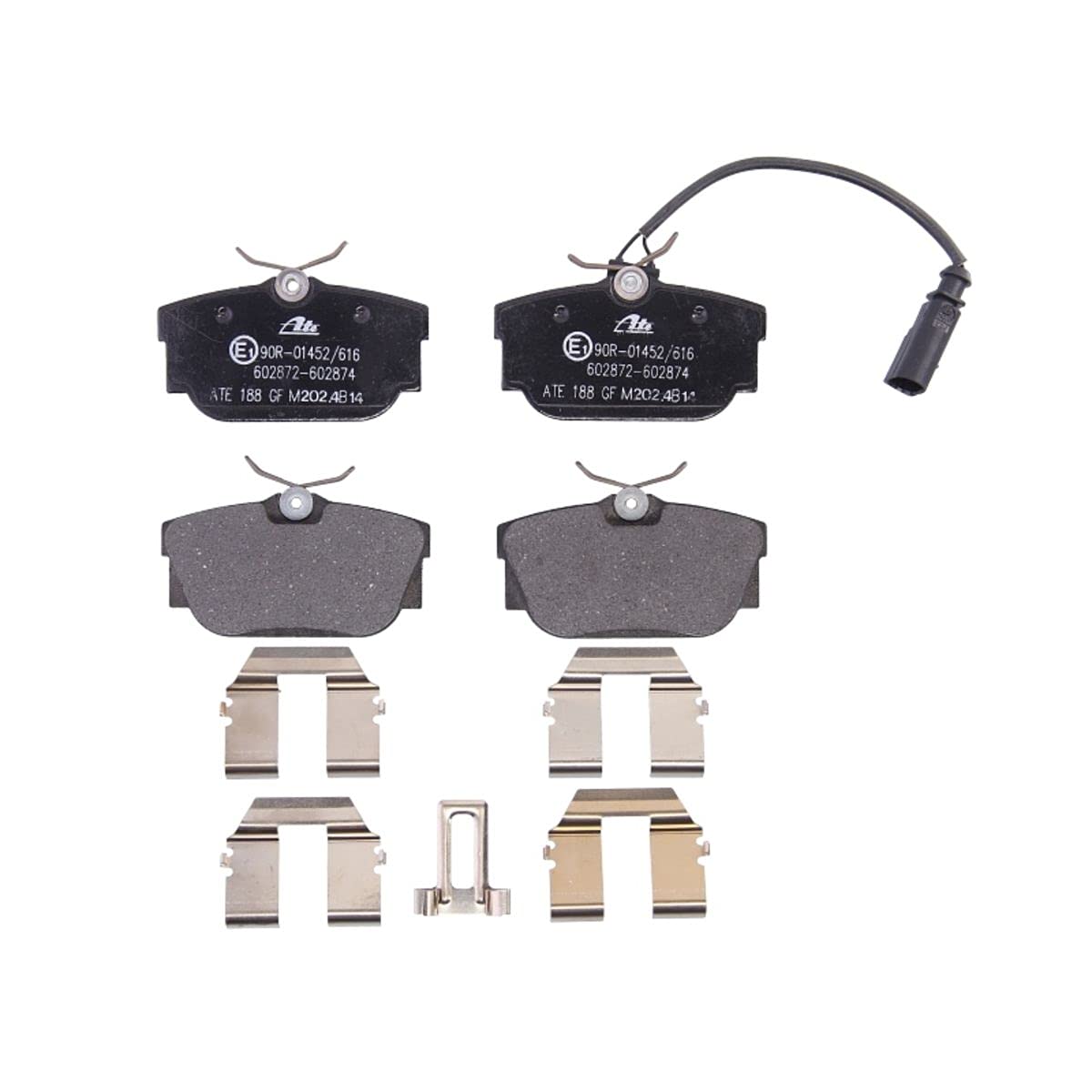 ATE 13.0460-2874.2 4x Bremsbeläge hinten ATE 13.0460-2874.2 4x Bremsbeläge hinten von ATE
