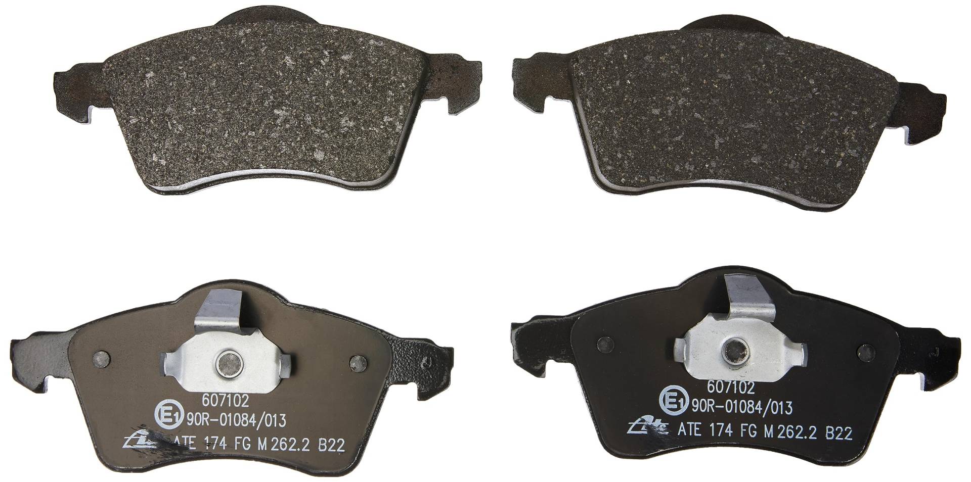ATE 13.0460-7102.2 Bremsbelagsatz, Scheibenbremse ATE 13.0460-7102.2 Bremsbelagsatz, Scheibenbremse von ATE