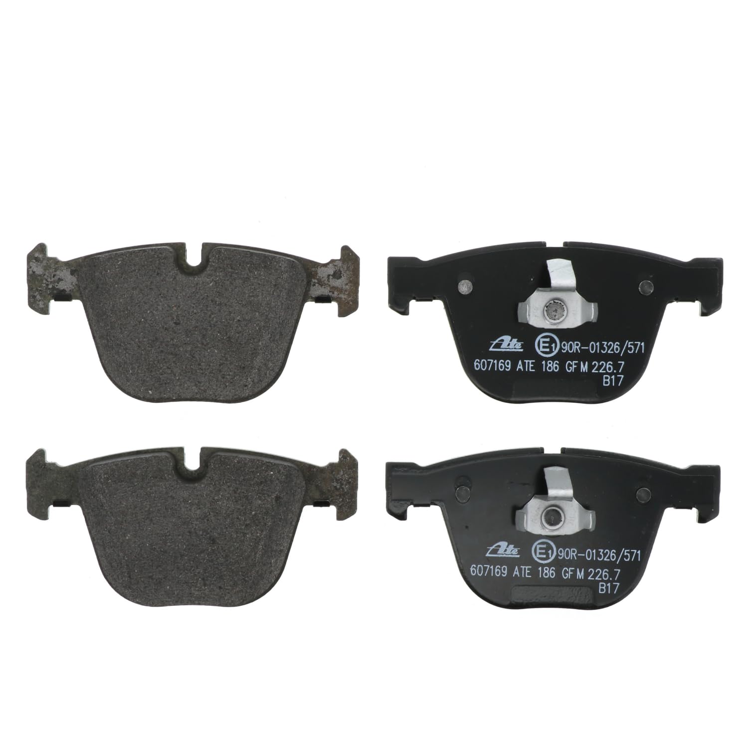 ATE 13.0460-7169.2 4x Bremsbeläge hinten ATE 13.0460-7169.2 4x Bremsbeläge hinten von ATE