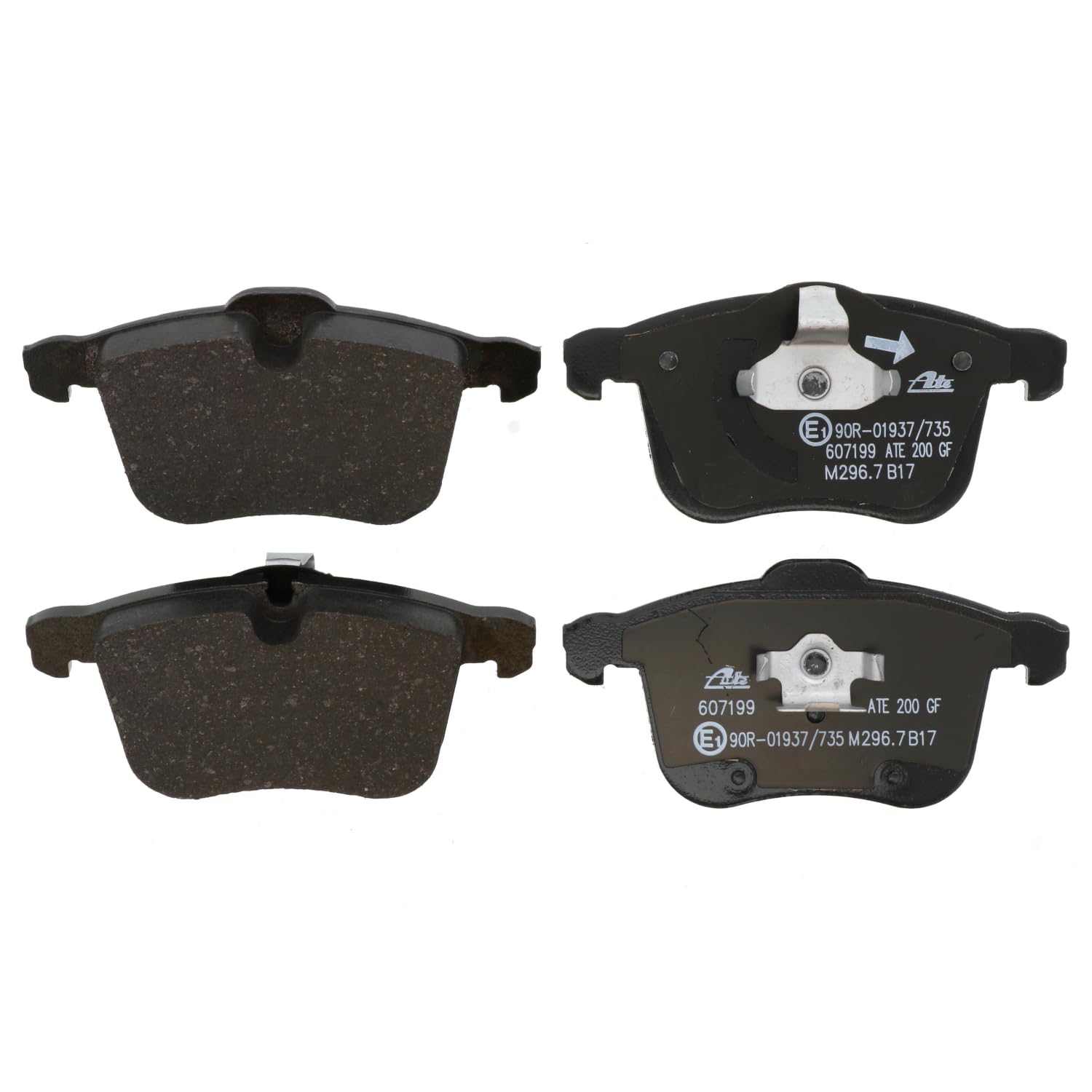 ATE 13046071992 Bremsbelagsatz Scheibenbremse ATE 13046071992 Bremsbelagsatz Scheibenbremse von ATE