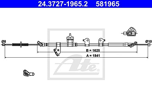 ATE 24.3727-1965.2 Bremskraftverstärker von ATE