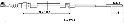 ATE 24372701262 Bremsseil von ATE