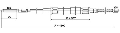 ATE 24372701352 Bremsseil ATE 24372701352 Bremsseil von ATE