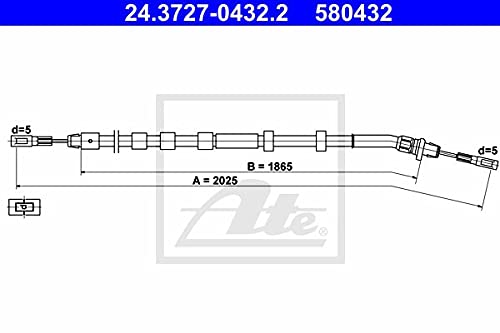 ATE 24372704322 Bremsseil ATE 24372704322 Bremsseil von ATE