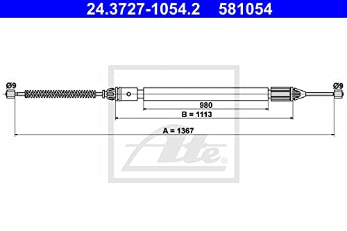 ATE 24372710542 Bremsseil von ATE