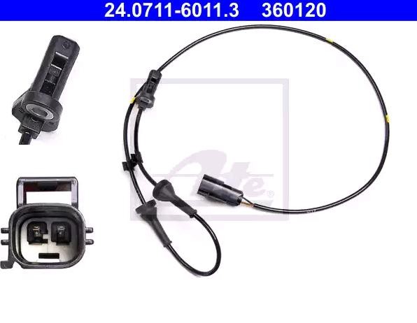 ATE ABS Sensor VOLVO 24.0711-6011.3 9496420,9472170 Drehzahlsensor,Raddrehzahl Sensor,Drehzahlgeber,ESP-Sensor,Sensor, Raddrehzahl ATE ABS Sensor VOLVO 24.0711-6011.3 9496420,9472170 Drehzahlsensor,Raddrehzahl Sensor,Drehzahlgeber,ESP-Sensor,Sensor, Raddrehzahl von ATE