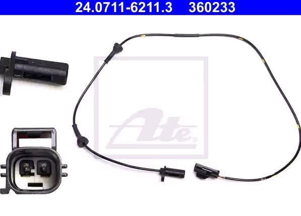 ATE ABS Sensor VOLVO 24.0711-6211.3 30773740,9467580 Drehzahlsensor,Raddrehzahl Sensor,Drehzahlgeber,ESP-Sensor,Sensor, Raddrehzahl ATE ABS Sensor VOLVO 24.0711-6211.3 30773740,9467580 Drehzahlsensor,Raddrehzahl Sensor,Drehzahlgeber,ESP-Sensor,Sensor, Raddrehzahl von ATE