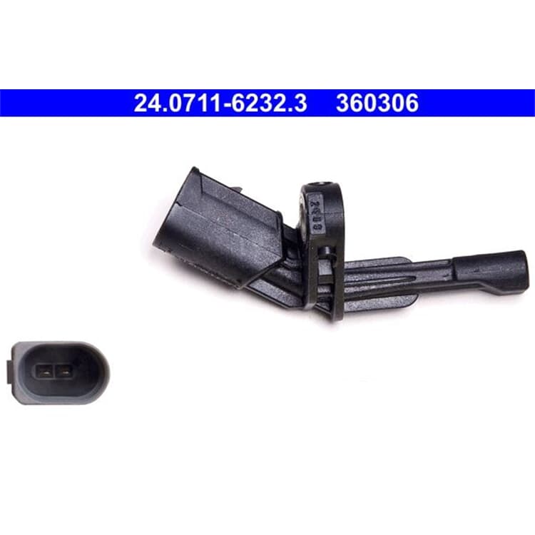 ATE ABS-Sensor hinten rechts Audi Seat Skoda VW ATE ABS-Sensor hinten rechts Audi Seat Skoda VW von ATE