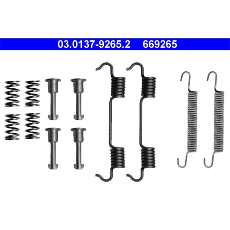 ATE Bremsbacken-Montagesatz hinten BMW 02 1 3 4 Z4 ATE Bremsbacken-Montagesatz hinten BMW 02 1 3 4 Z4 von ATE