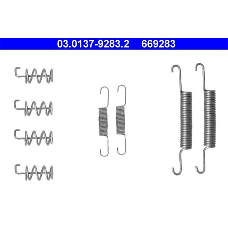 ATE Bremsbacken-Montagesatz hinten Volvo S60 S80 V70 Xc70 ATE Bremsbacken-Montagesatz hinten Volvo S60 S80 V70 Xc70 von ATE