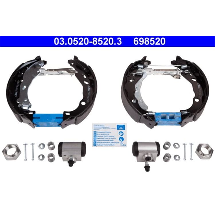 ATE Bremsbackensatz hinten Citroen C2 C3 Peugeot 1007 ATE Bremsbackensatz hinten Citroen C2 C3 Peugeot 1007 von ATE