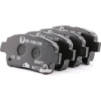 ATE Bremsbelagsatz mit akustischer Verschleißwarnung 13.0460-5810.2 Bremsbeläge,Bremsklötze TOYOTA,Yaris Schrägheck (_P1_) ATE Bremsbelagsatz mit akustischer Verschleißwarnung 13.0460-5810.2 Bremsbeläge,Bremsklötze TOYOTA,Yaris Schrägheck (_P1_) von ATE
