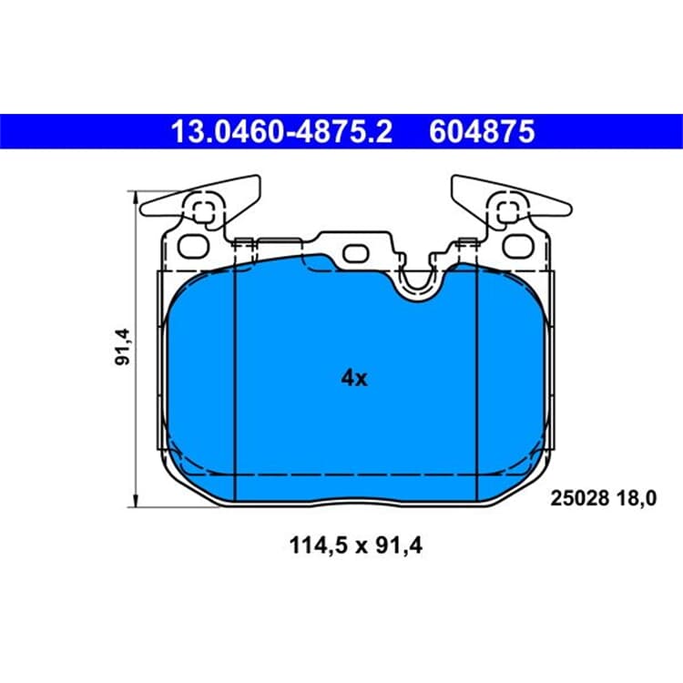 ATE Bremsbel?ge vorne BMW 1er F20 2er F22 3er F30 4er ATE Bremsbel?ge vorne BMW 1er F20 2er F22 3er F30 4er von ATE