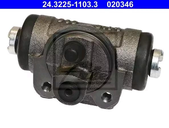 ATE Bremszylinder FORD,NISSAN 24.3225-1103.3 1809925,4055730,6464706 Radbremszylinder 441009X125 von ATE