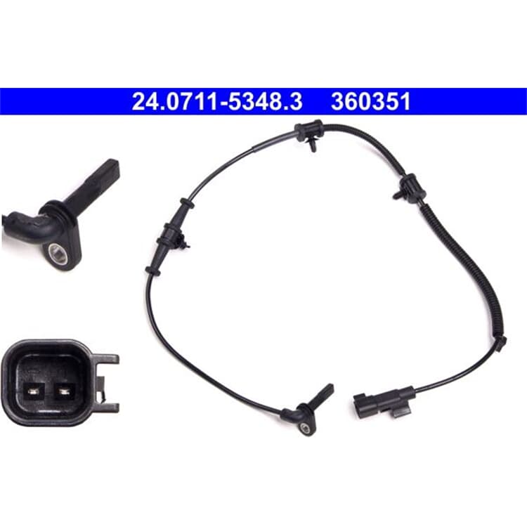 ATE Raddrehzahl Sensor vorne Chevrolet Opel ATE Raddrehzahl Sensor vorne Chevrolet Opel von ATE