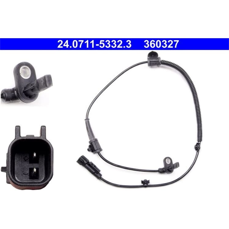 ATE Raddrehzahlsensor hinten Opel Insignia Saab 9-5 ATE Raddrehzahlsensor hinten Opel Insignia Saab 9-5 von ATE