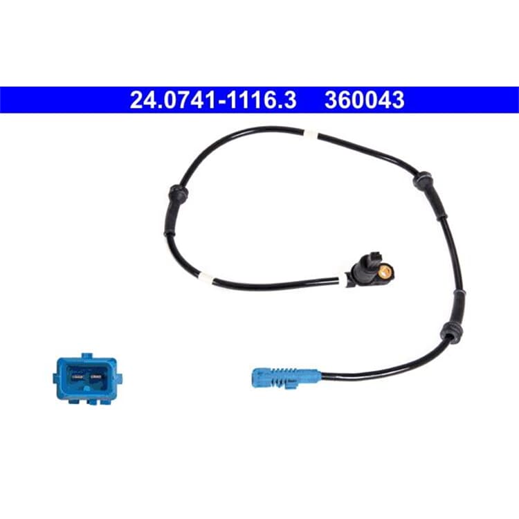 ATE Raddrehzahlsensor hinten Peugeot 206 ATE Raddrehzahlsensor hinten Peugeot 206 von ATE