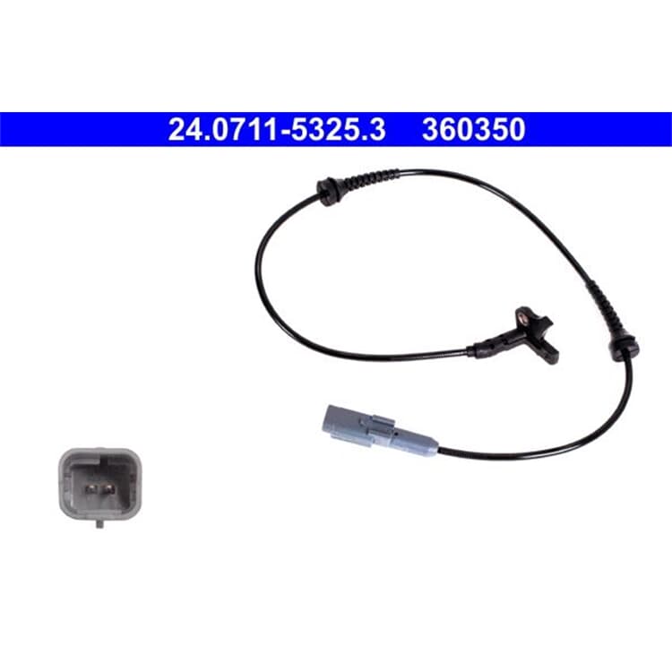 ATE Raddrehzahlsensor vorne Citroen DS Peugeot ATE Raddrehzahlsensor vorne Citroen DS Peugeot von ATE