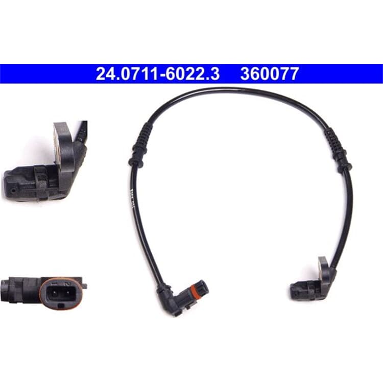 ATE Raddrehzahlsensor vorne Mercedes C-Klasse Clk Slk ATE Raddrehzahlsensor vorne Mercedes C-Klasse Clk Slk von ATE